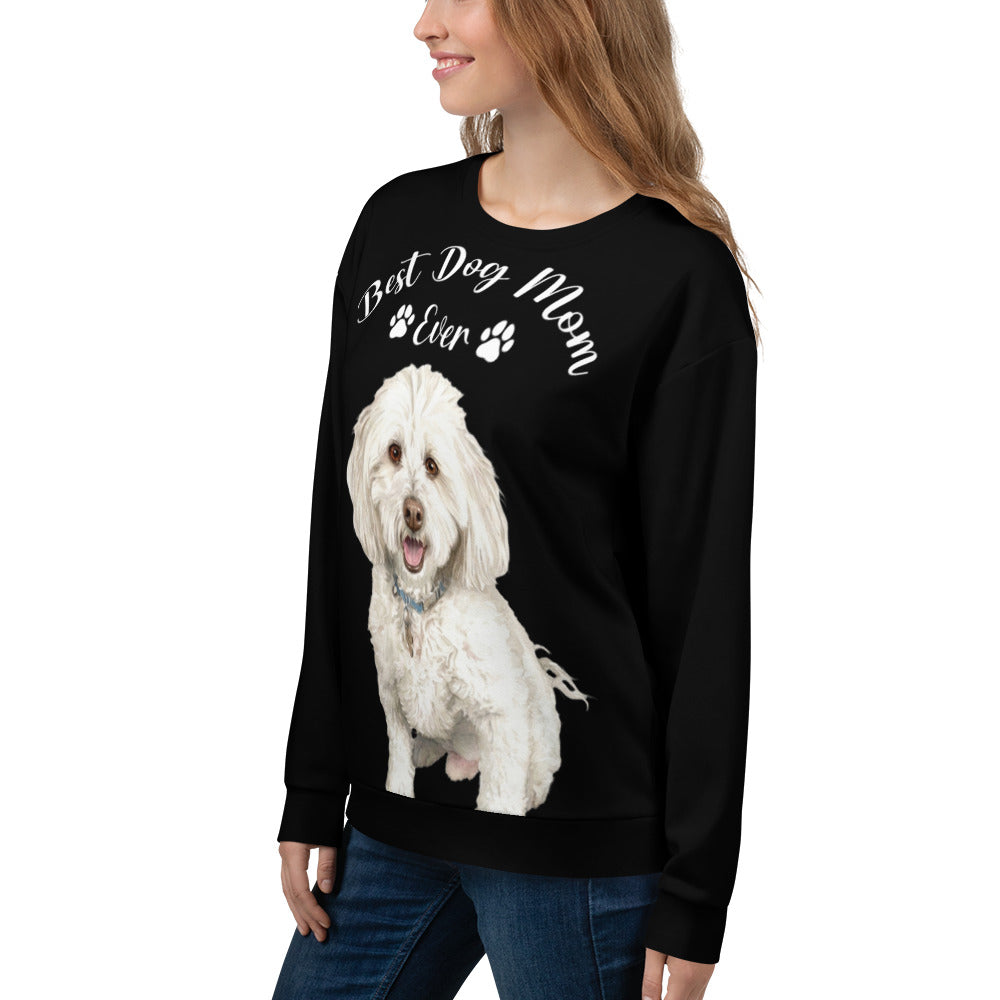 Custom Best Dog Mom Ever Sweatshirt