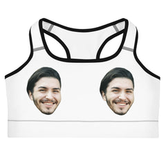 Personalized Faces Sports Bra