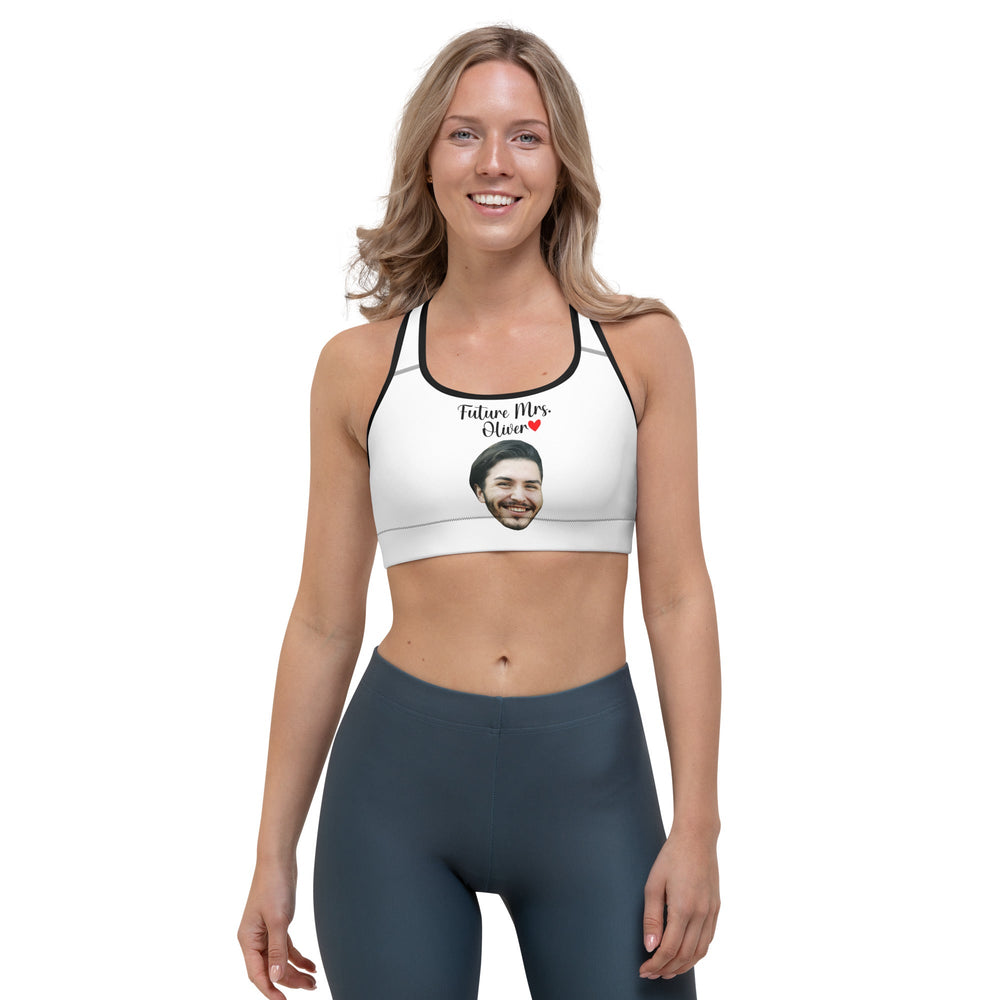 Personalized Bachelorette Party Sports Bra