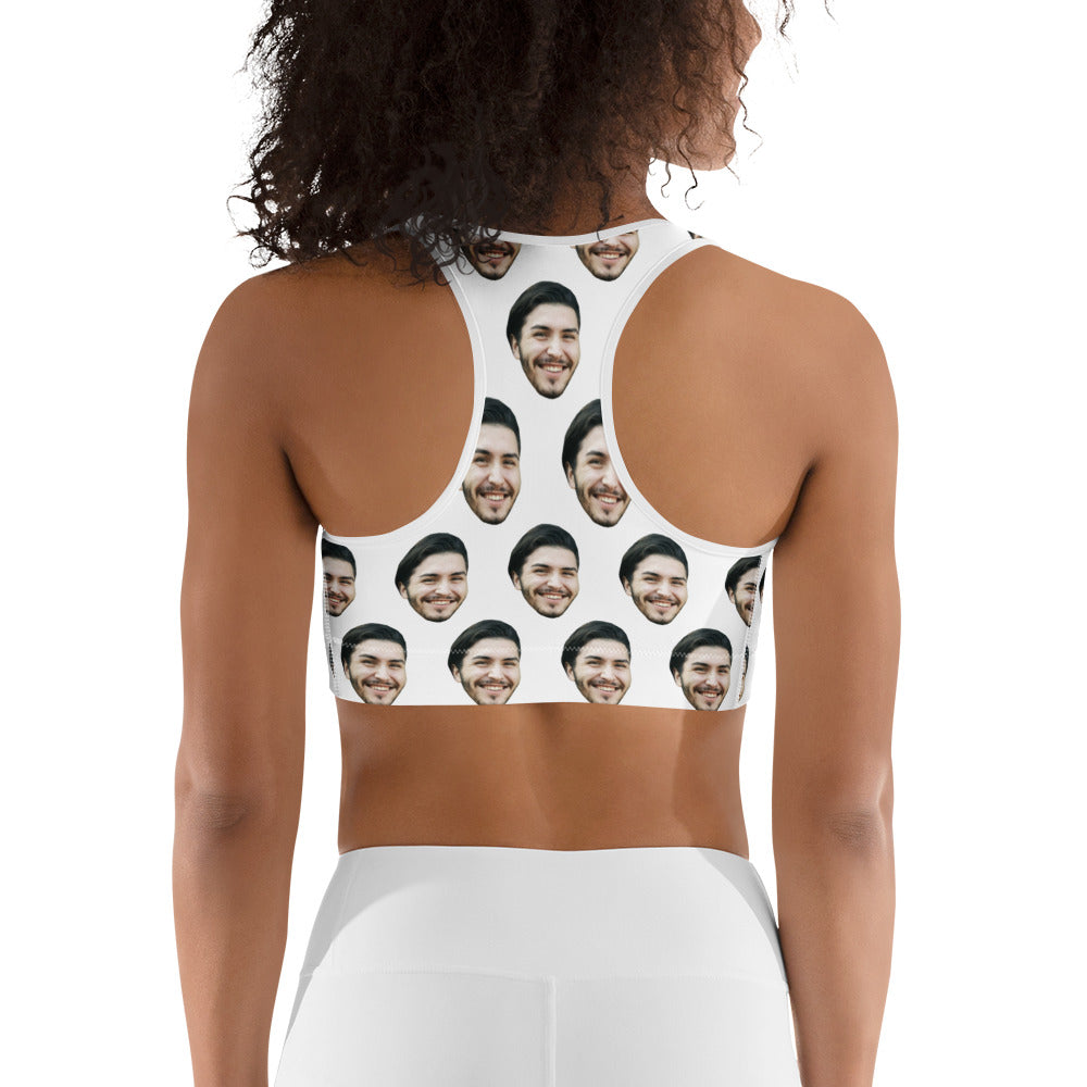 Custom Face Sports Bra