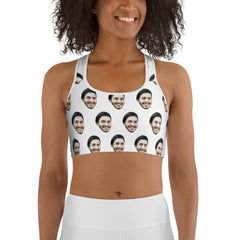 Custom Face Sports Bra