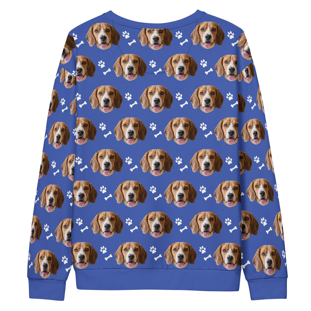 Custom Dog Face Sweatshirt