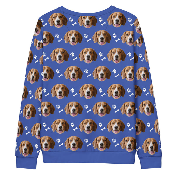 Custom Dog Face Sweatshirt
