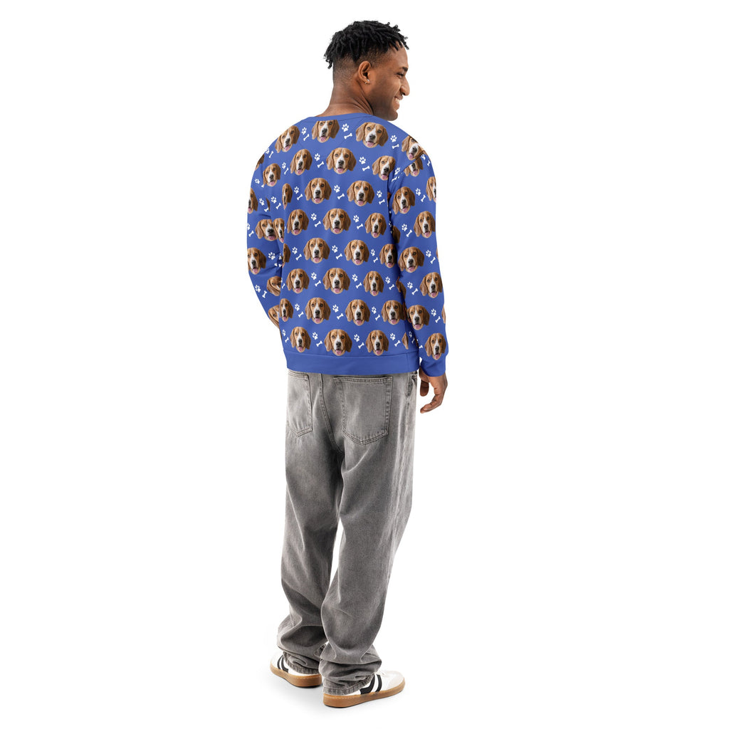 Custom Dog Face Sweatshirt