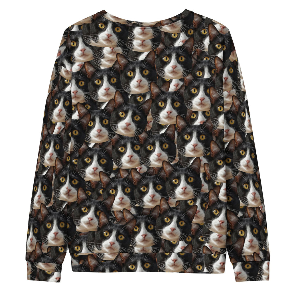 Custom Cat Faces Sweatshirt