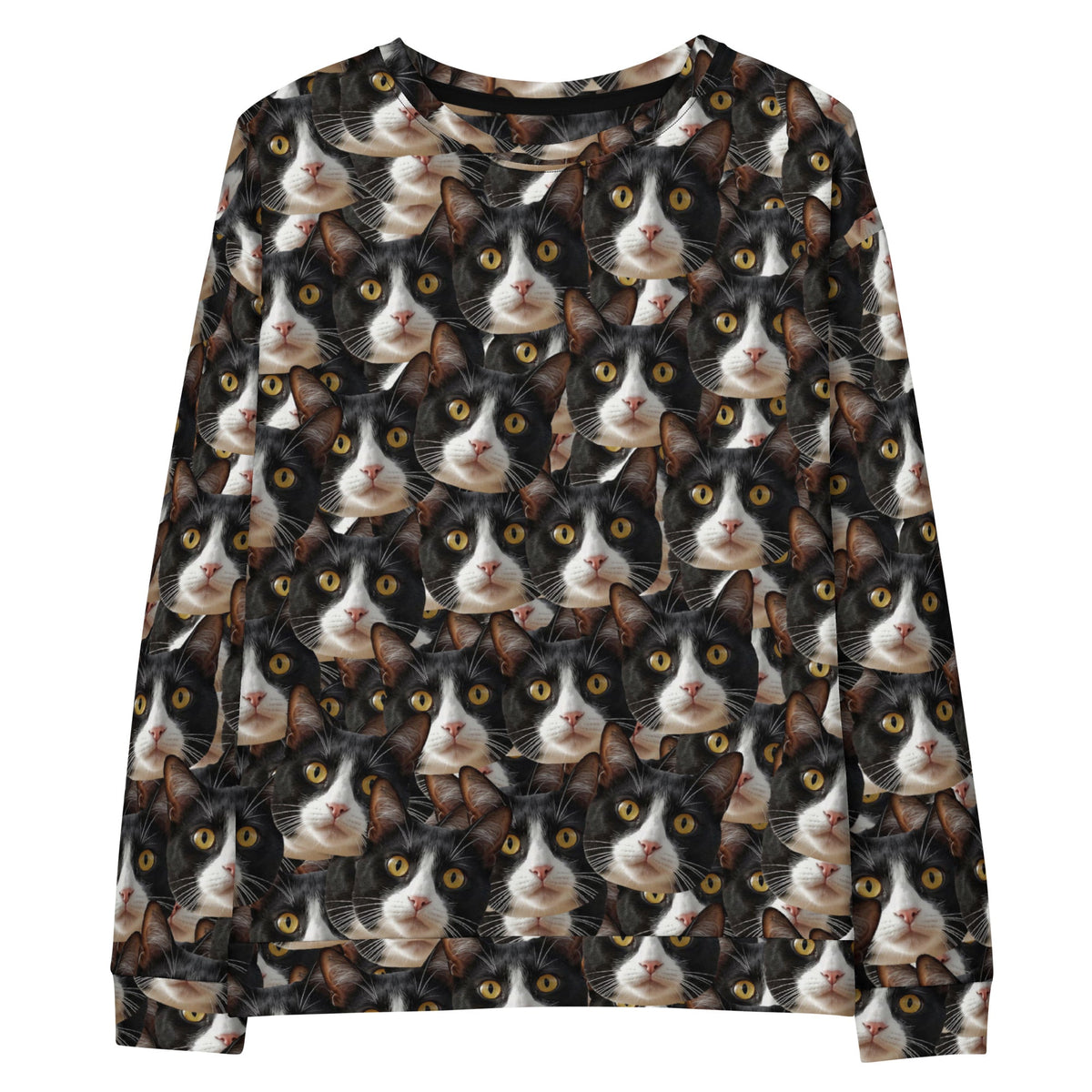 Custom Cat Faces Sweatshirt