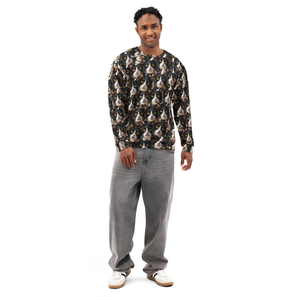 Custom Cat Faces Sweatshirt