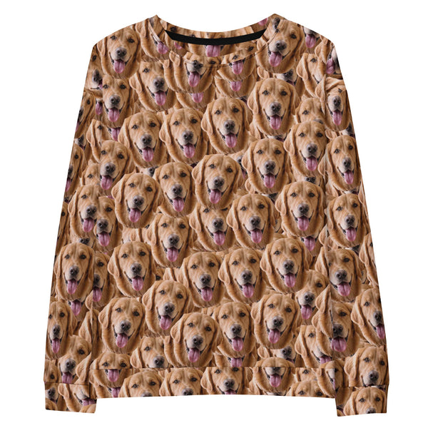 Custom Dog Faces Sweatshirt