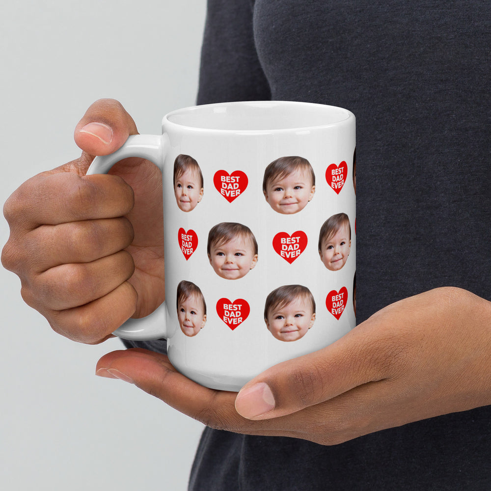 Best Dad Ever Face Mug