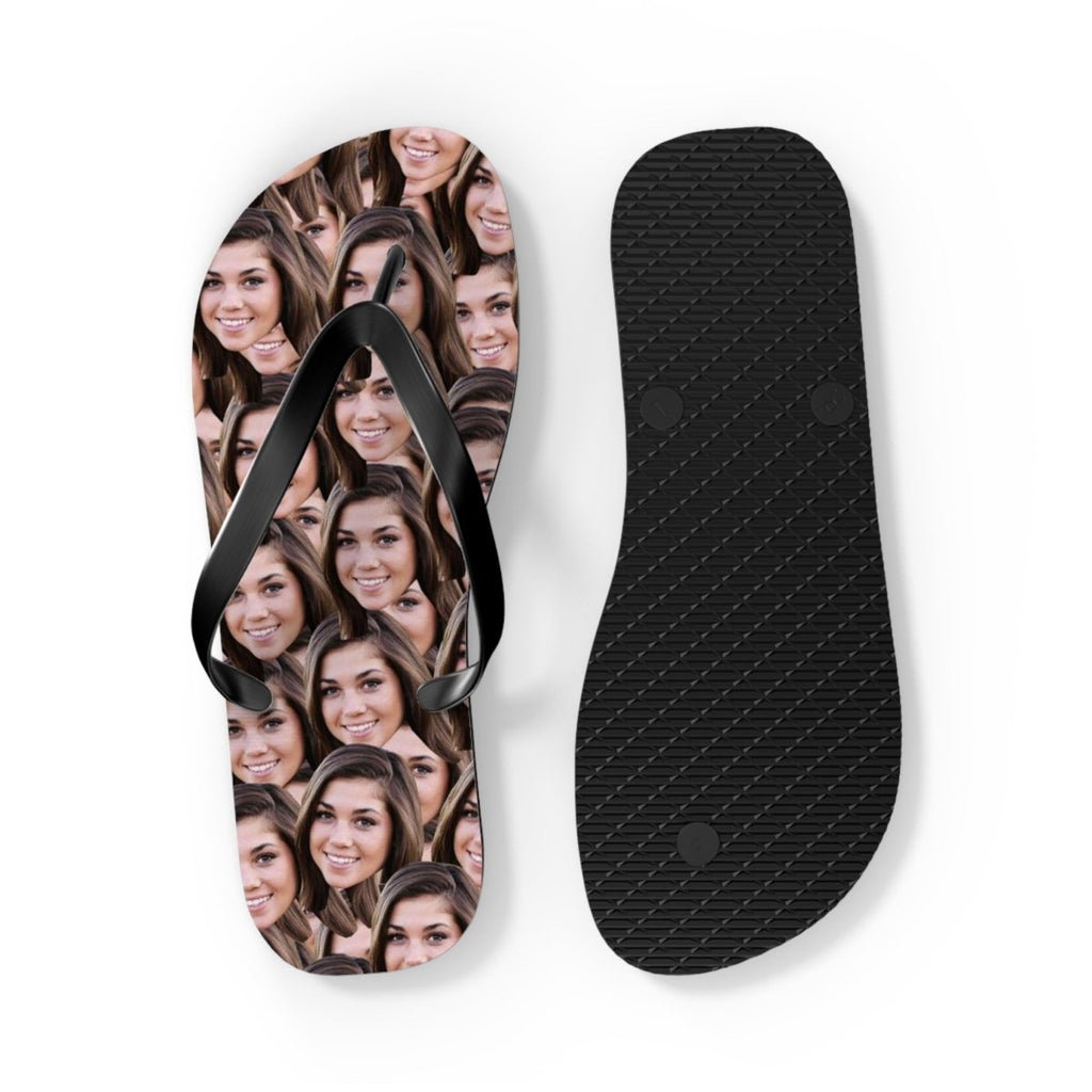 Custom Faces Flip Flops
