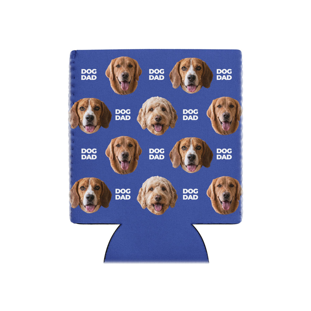 Custom Dog Dad Can Cooler