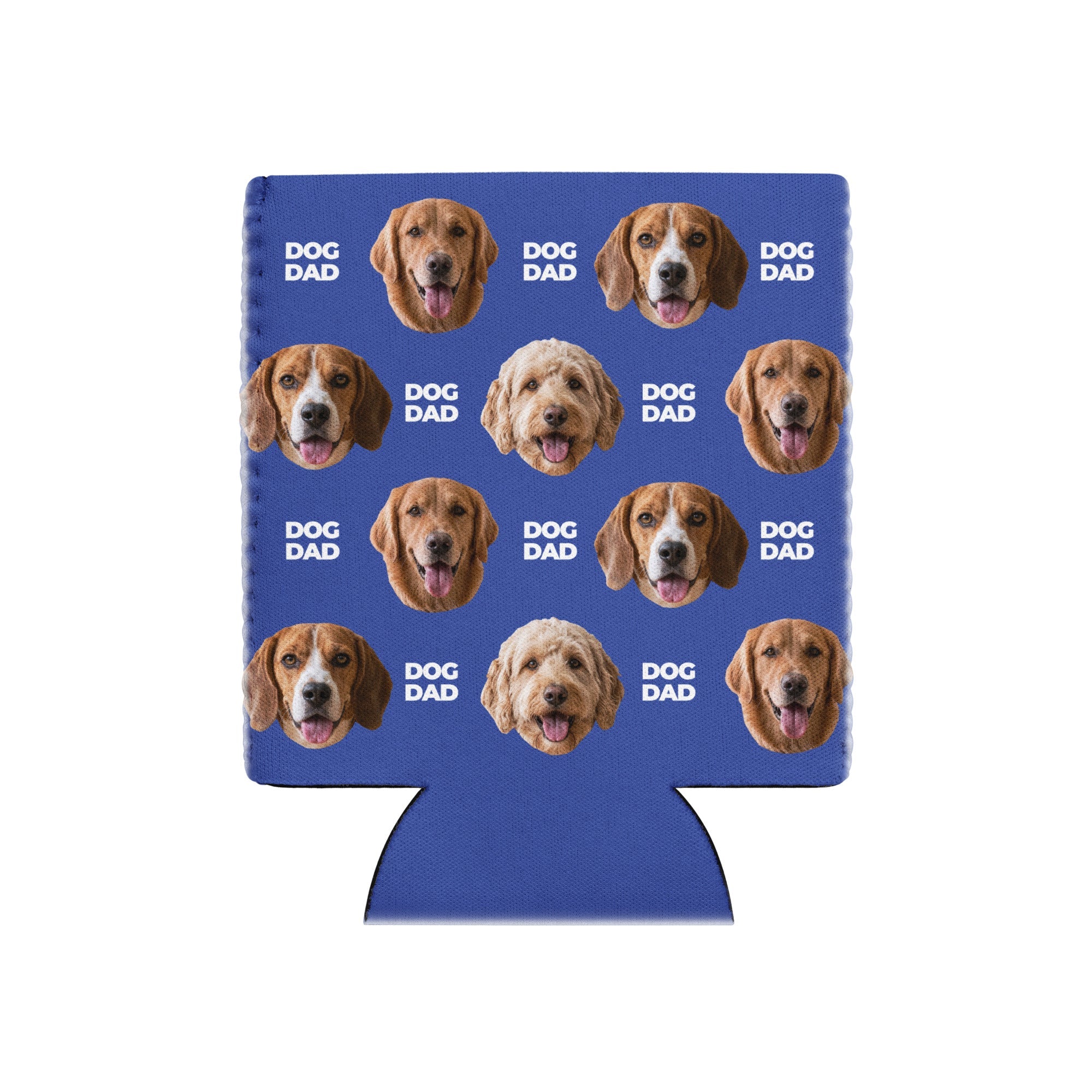 Custom Dog Dad Can Cooler