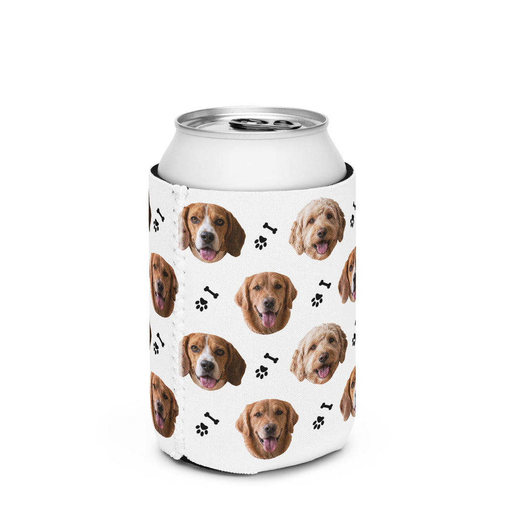 Personalized Dog Photo Can Cooler