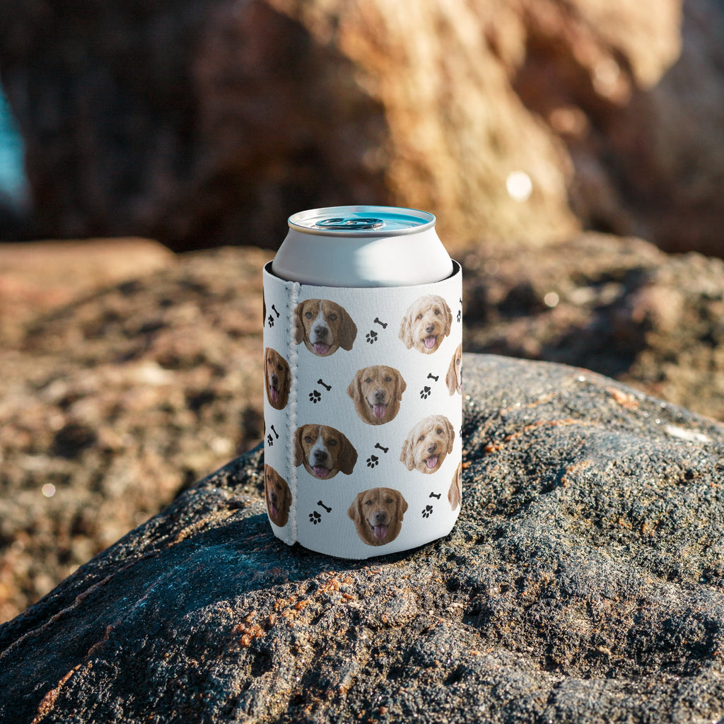 Personalized Dog Photo Can Cooler