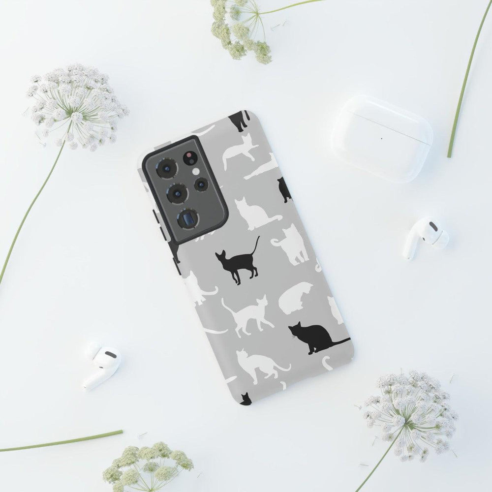 Cats Pattern Tough Phone Case