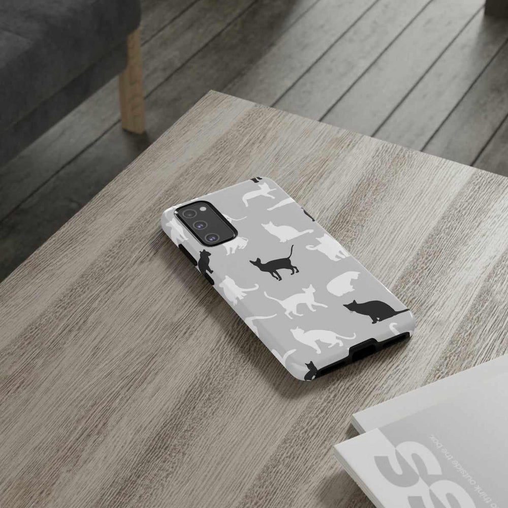 Cats Pattern Tough Phone Case