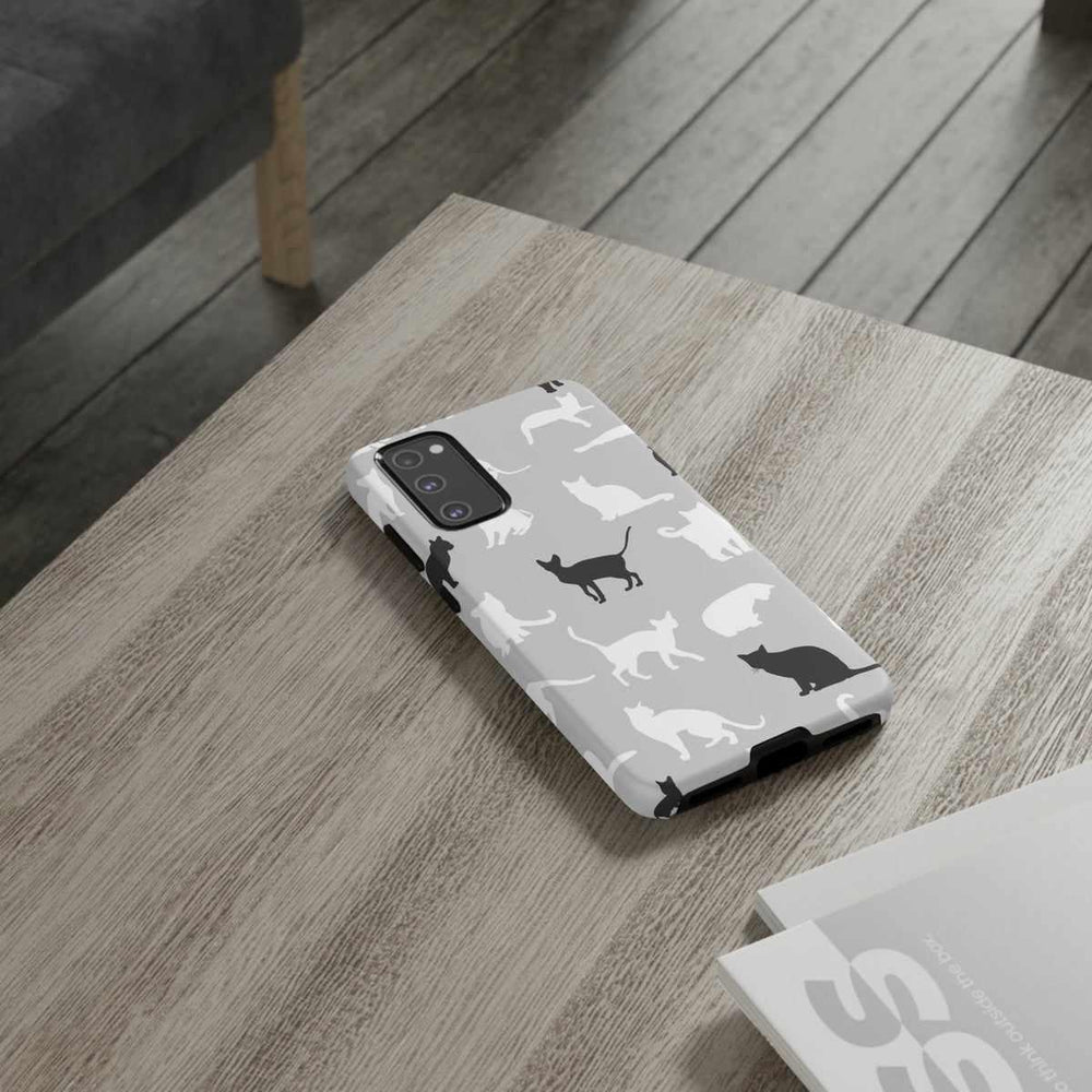 Cats Pattern Tough Phone Case