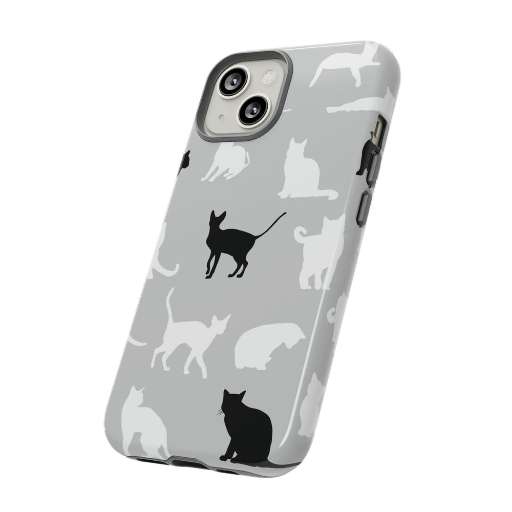 Cats Pattern Tough Phone Case