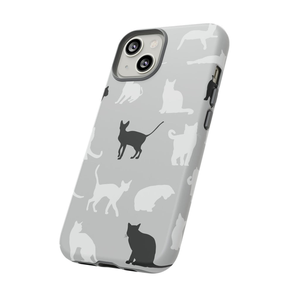 Cats Pattern Tough Phone Case