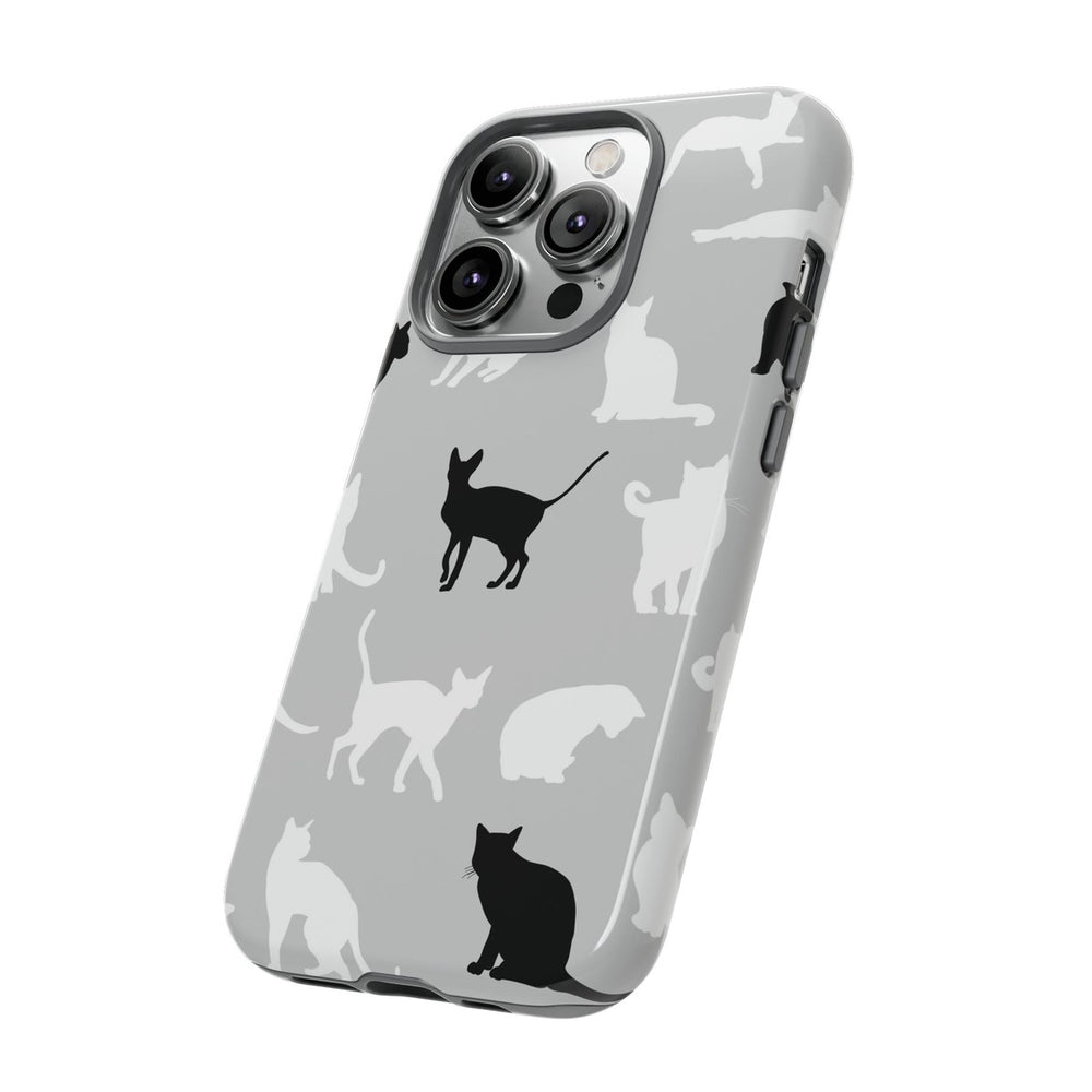 Cats Pattern Tough Phone Case