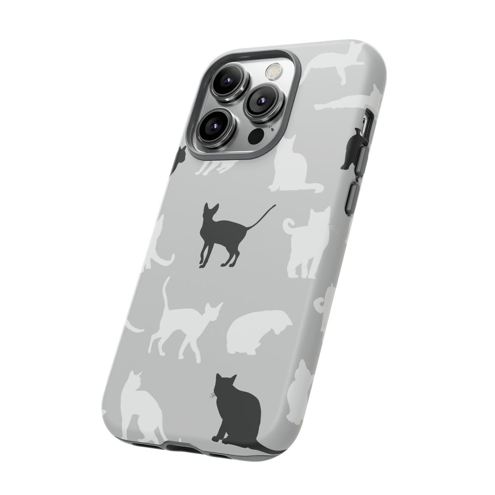 Cats Pattern Tough Phone Case