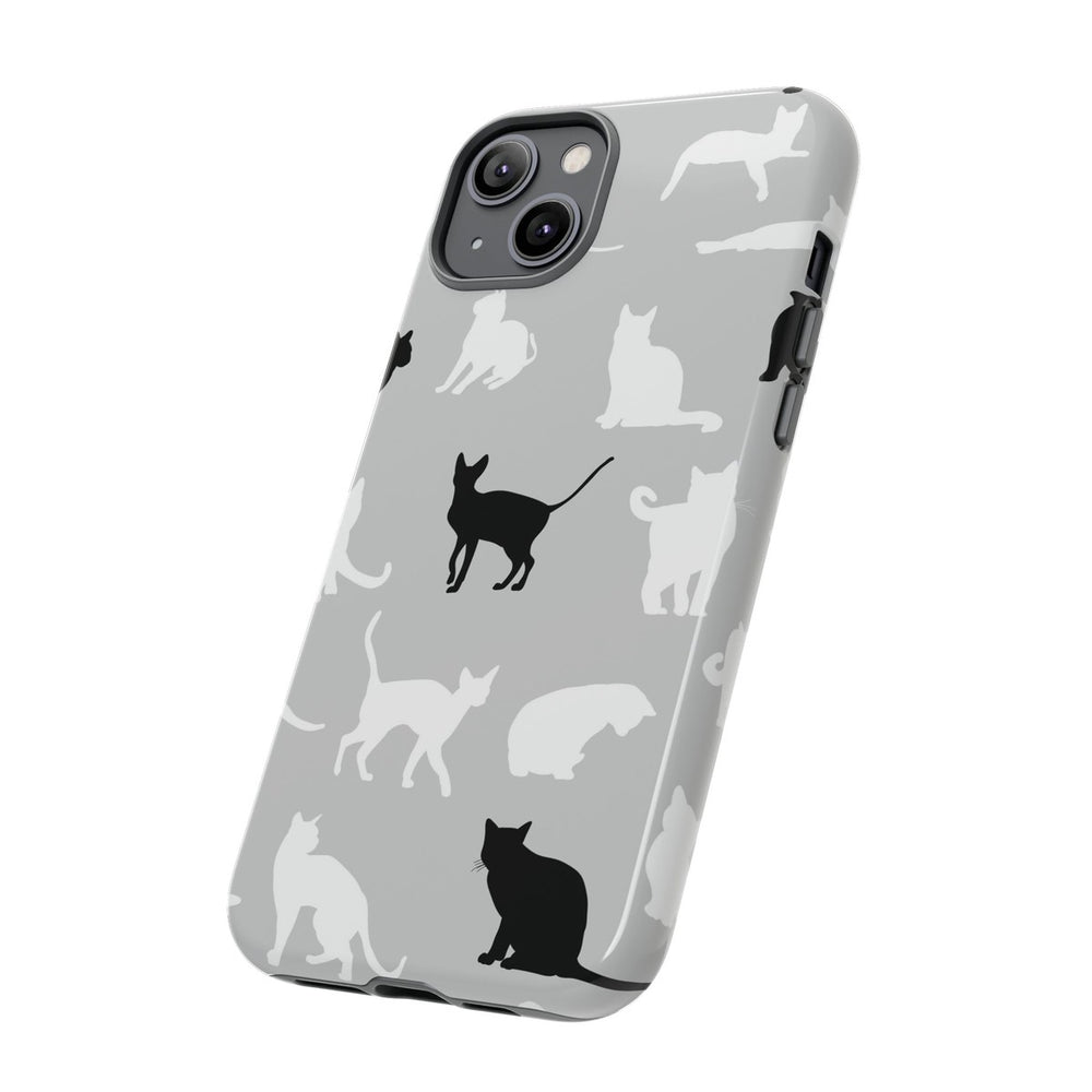 Cats Pattern Tough Phone Case