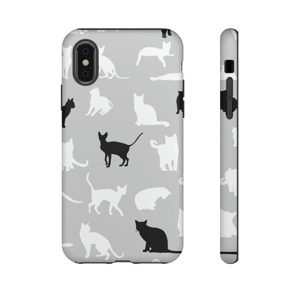 Cats Pattern Tough Phone Case