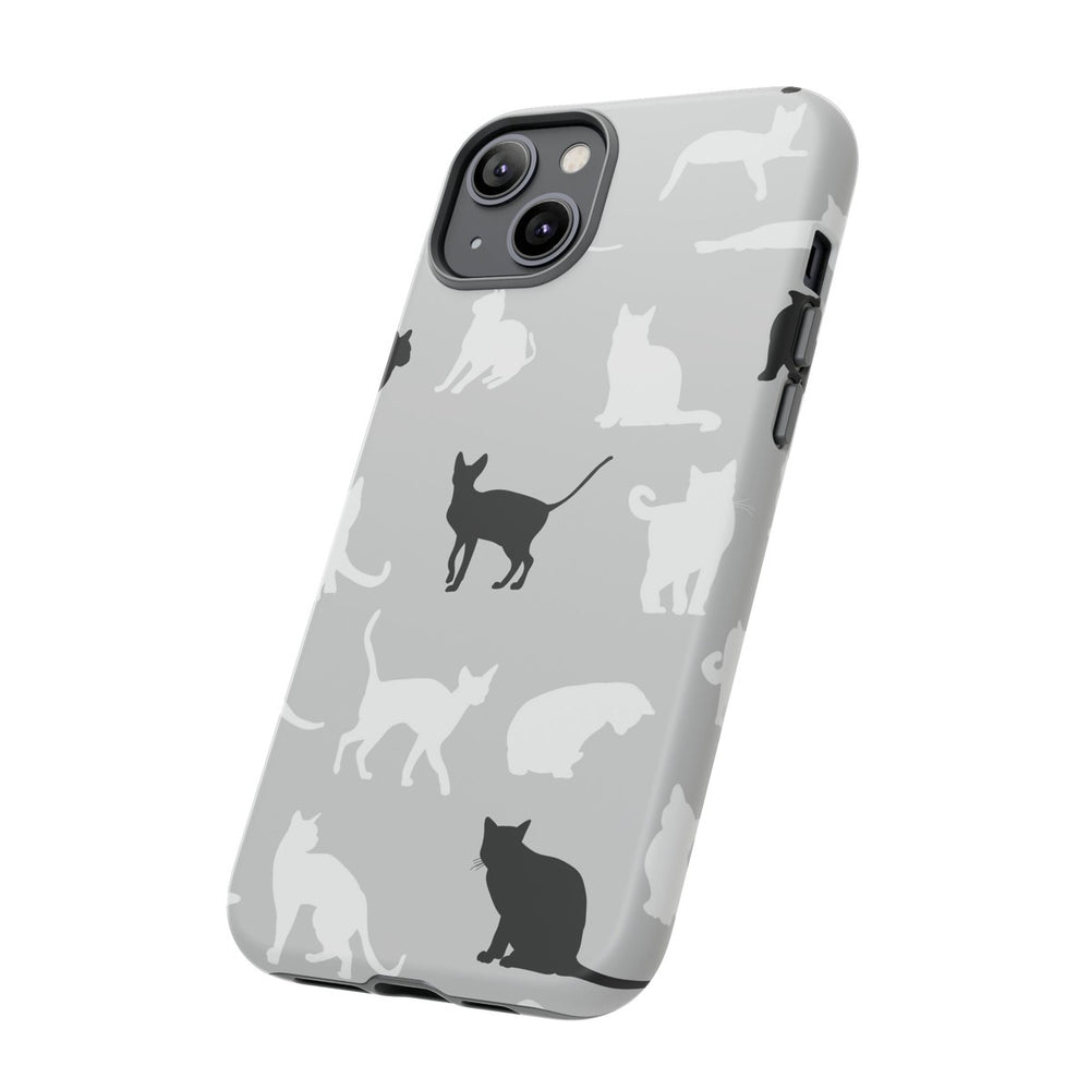 Cats Pattern Tough Phone Case