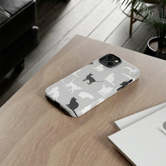 Cats Pattern Tough Phone Case