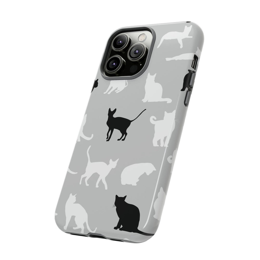 Cats Pattern Tough Phone Case