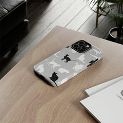 Cats Pattern Tough Phone Case