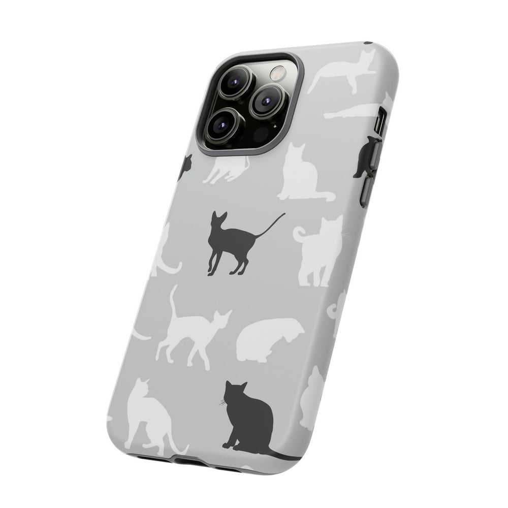 Cats Pattern Tough Phone Case