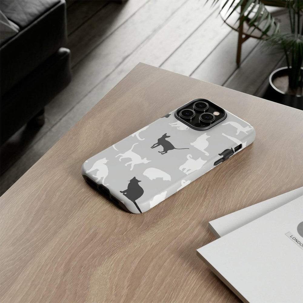 Cats Pattern Tough Phone Case