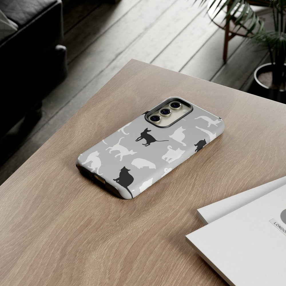 Cats Pattern Tough Phone Case