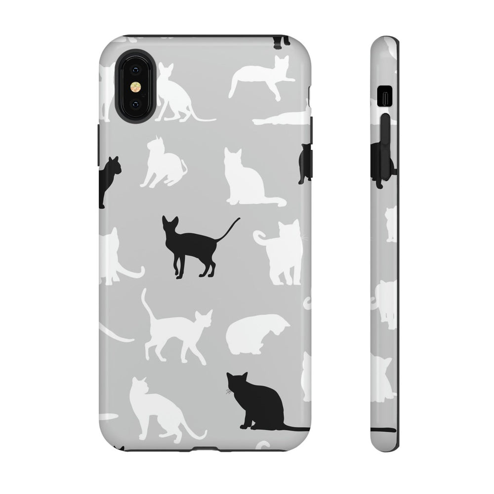Cats Pattern Tough Phone Case
