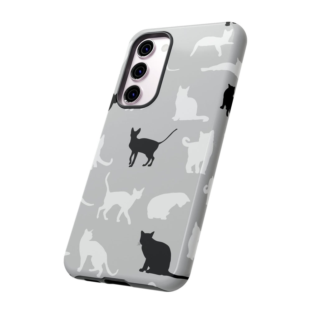 Cats Pattern Tough Phone Case