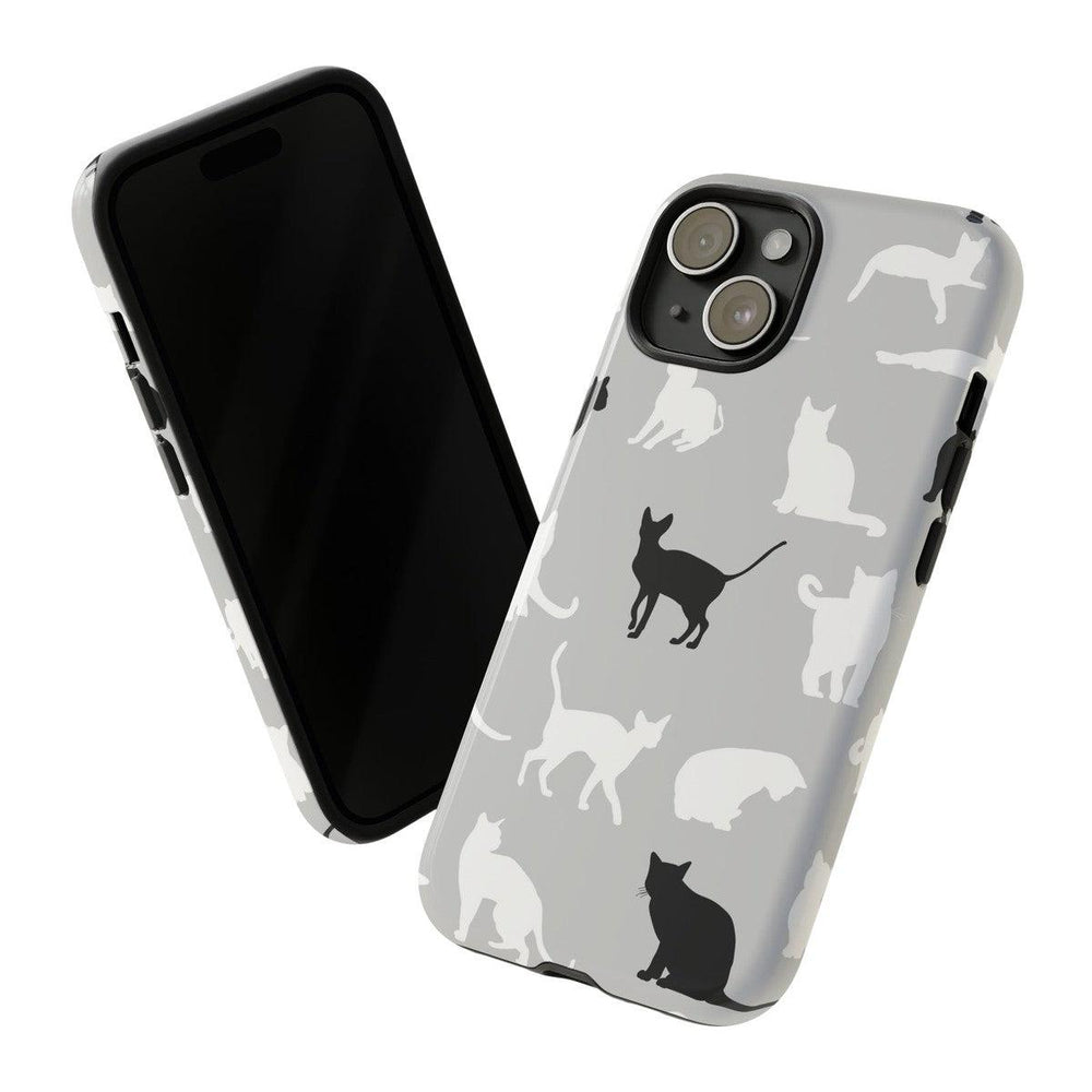 Cats Pattern Tough Phone Case