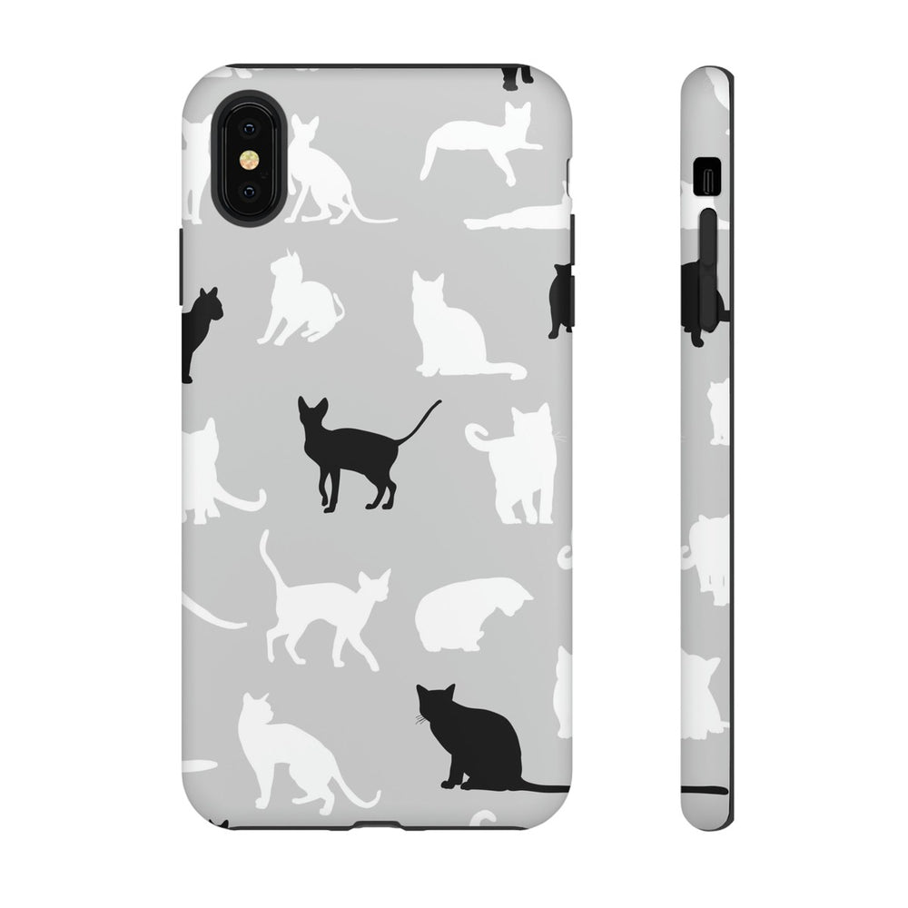 Cats Pattern Tough Phone Case