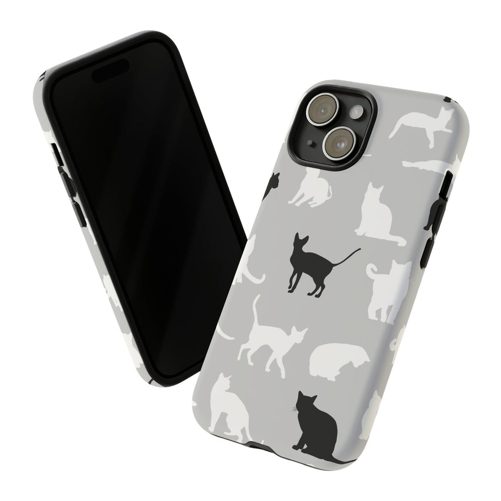 Cats Pattern Tough Phone Case