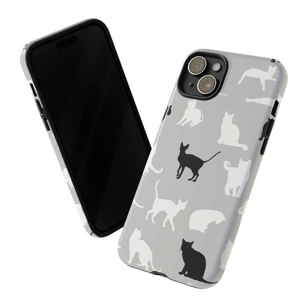 Cats Pattern Tough Phone Case