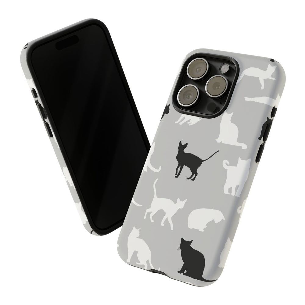 Cats Pattern Tough Phone Case