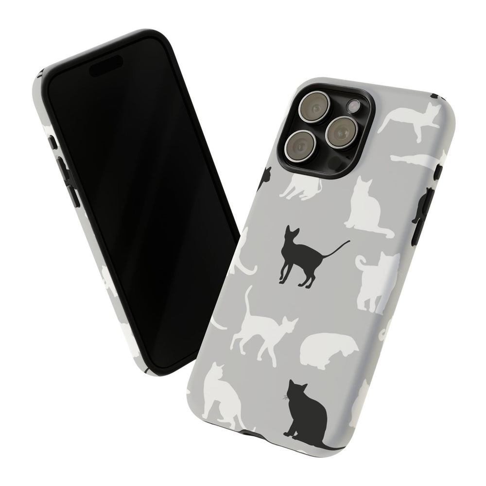 Cats Pattern Tough Phone Case