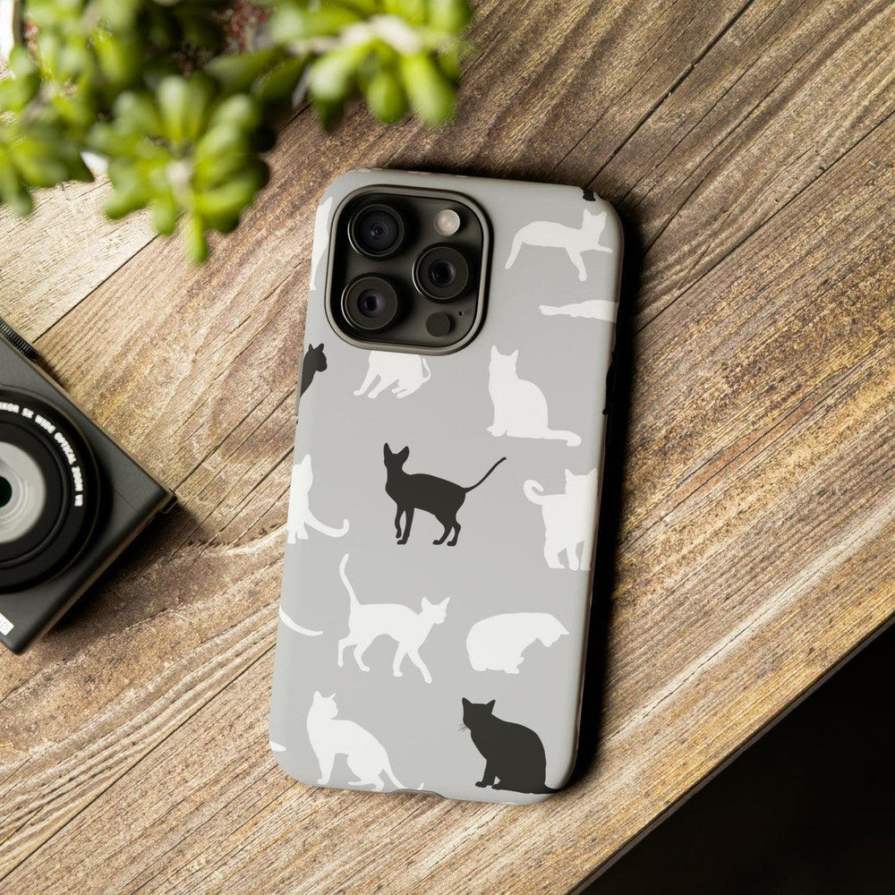 Cats Pattern Tough Phone Case
