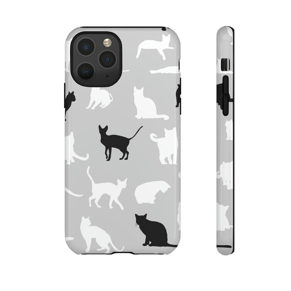 Cats Pattern Tough Phone Case