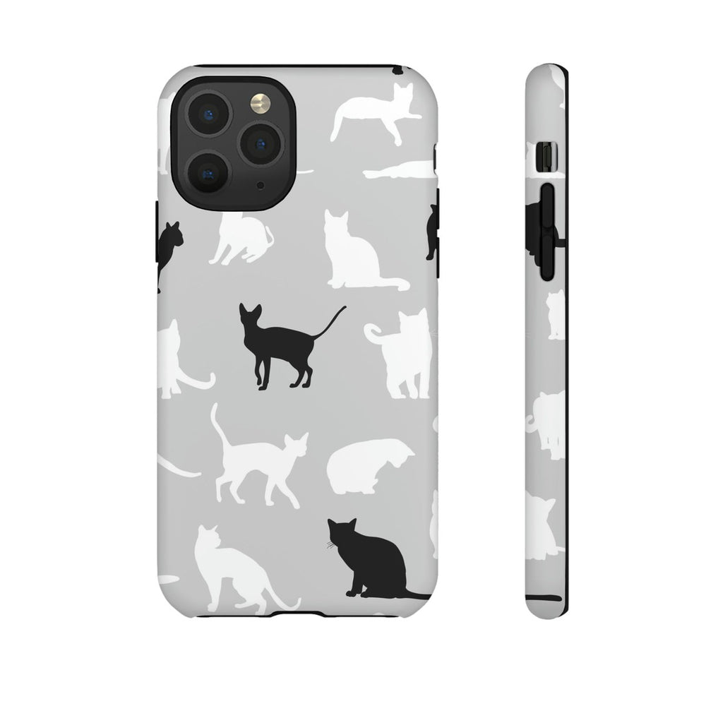 Cats Pattern Tough Phone Case