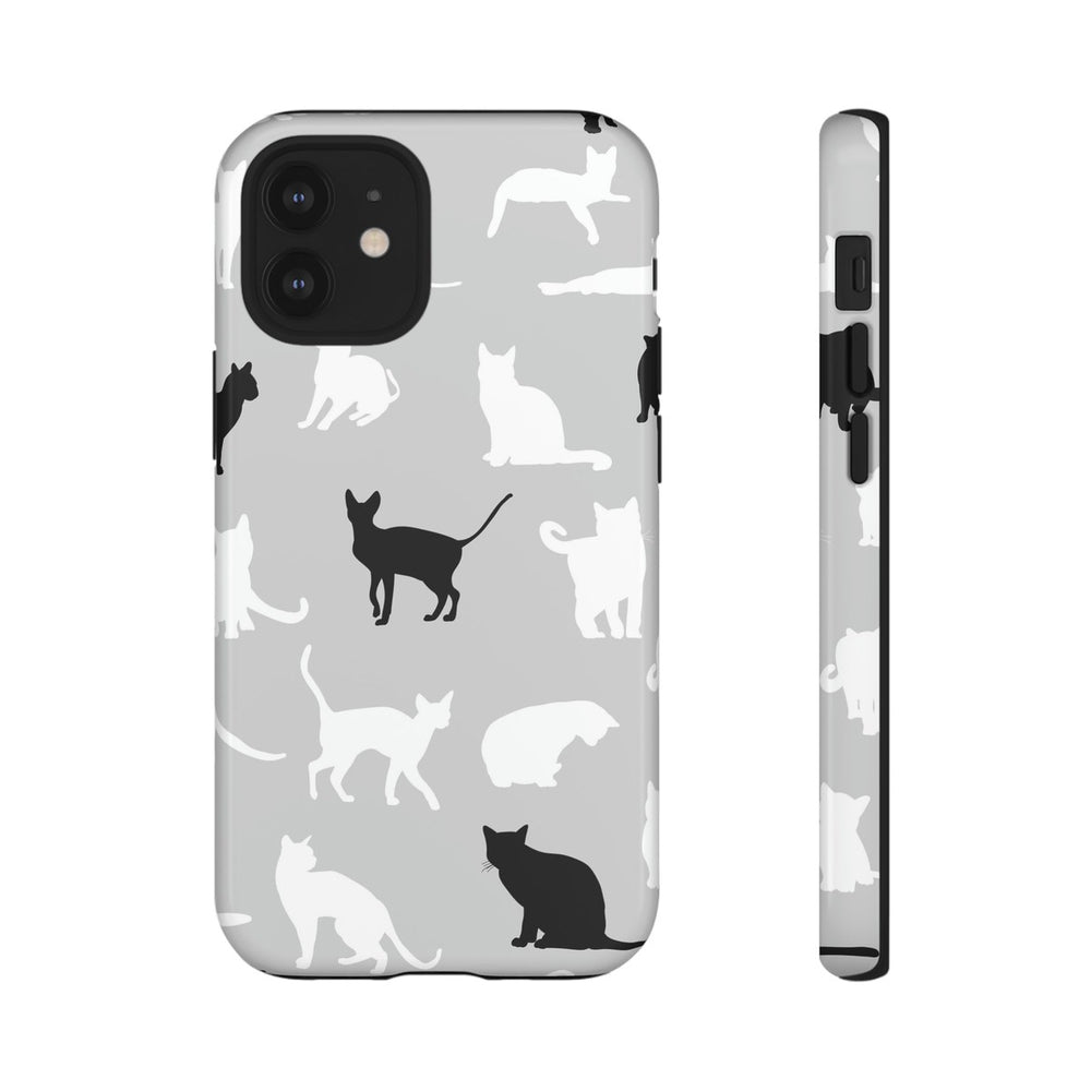 Cats Pattern Tough Phone Case