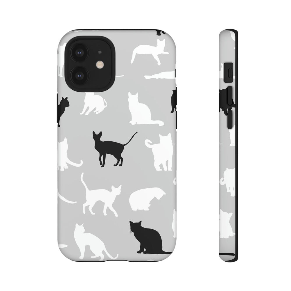 Cats Pattern Tough Phone Case