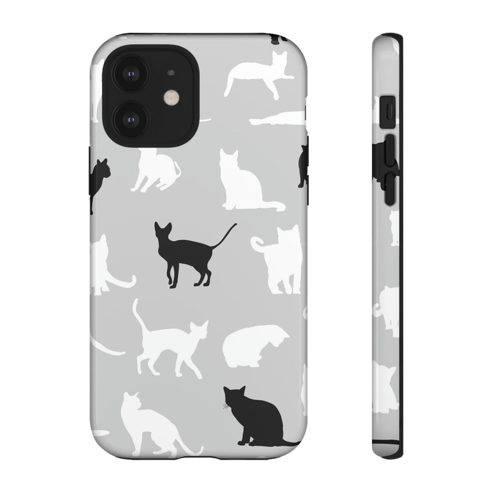 Cats Pattern Tough Phone Case