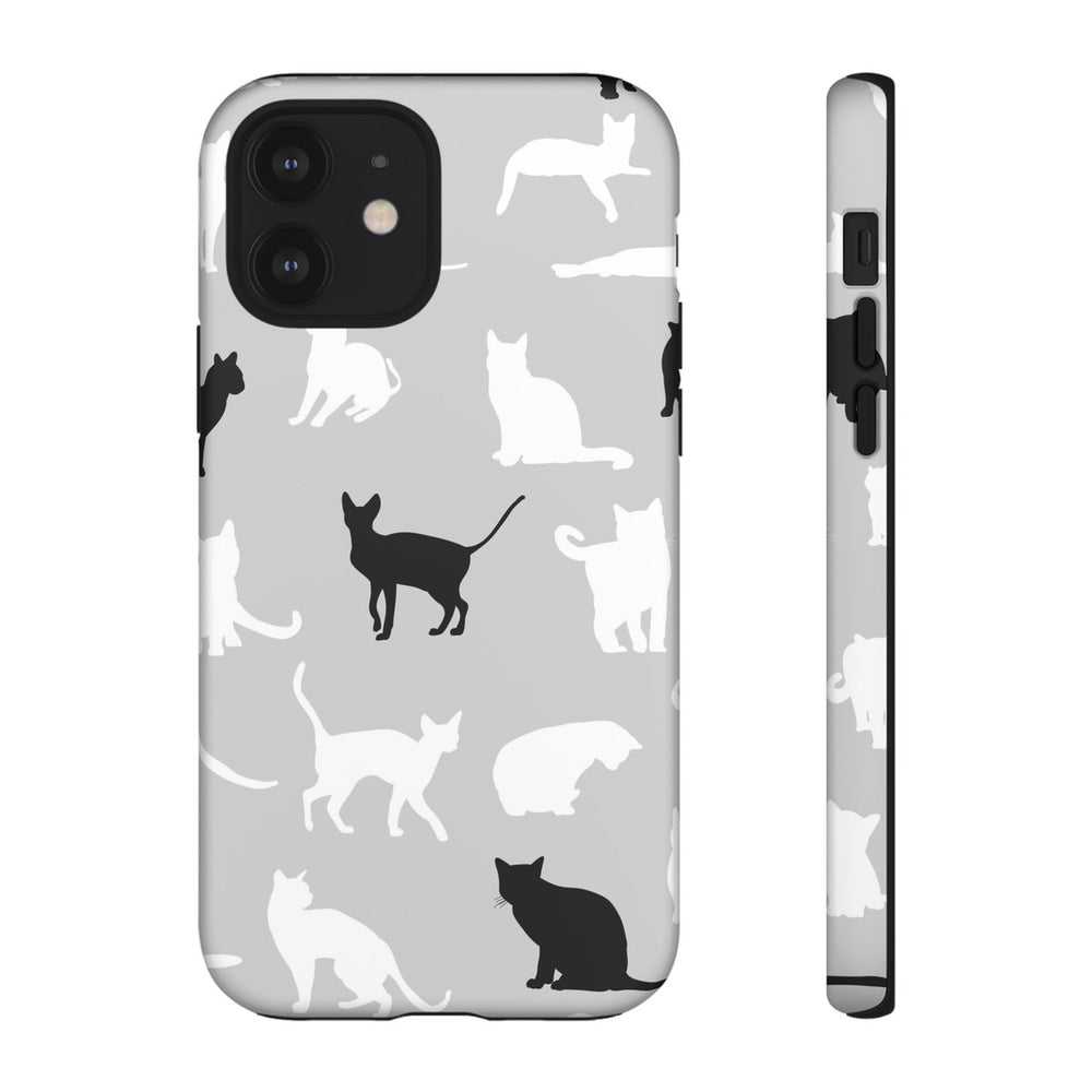 Cats Pattern Tough Phone Case