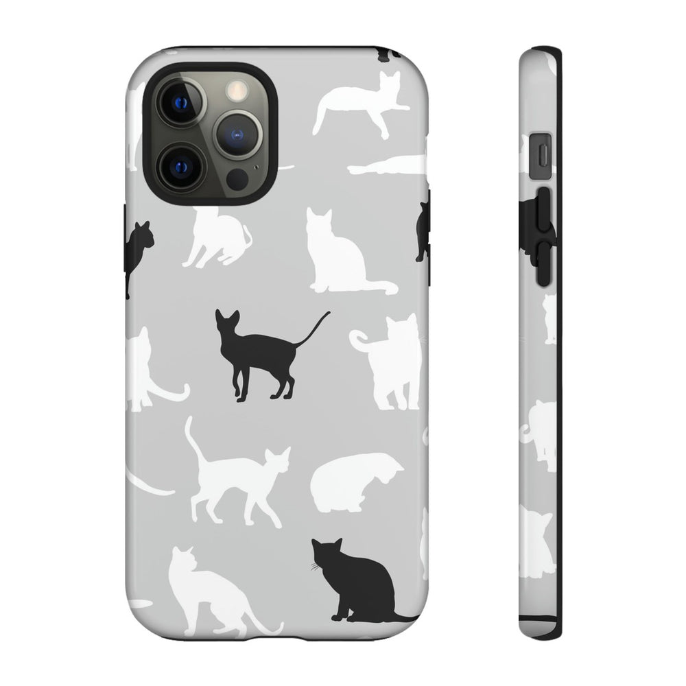 Cats Pattern Tough Phone Case